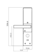 Yale YDM3109A Digital Door Lock gallery detail image