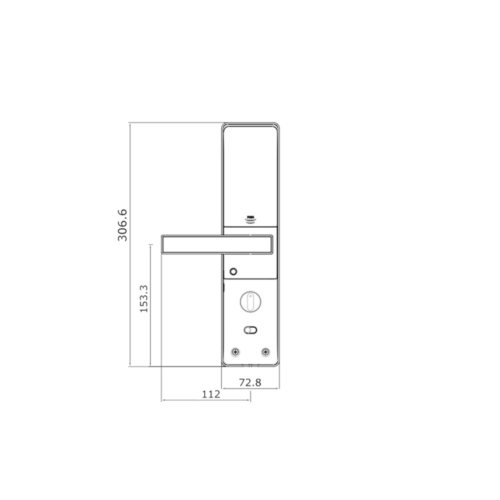 Yale 3109A Digital Door Lock gallery detail image