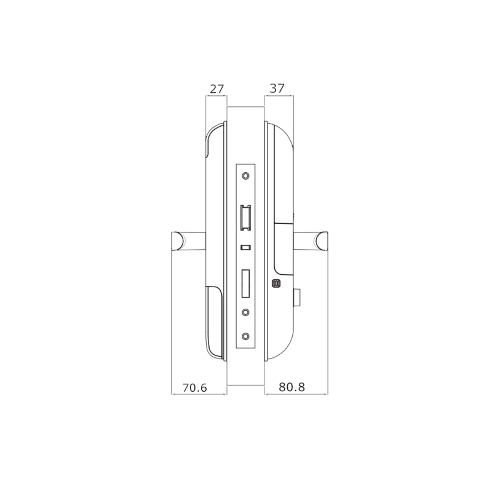 Yale 3109A Digital Door Lock gallery detail image