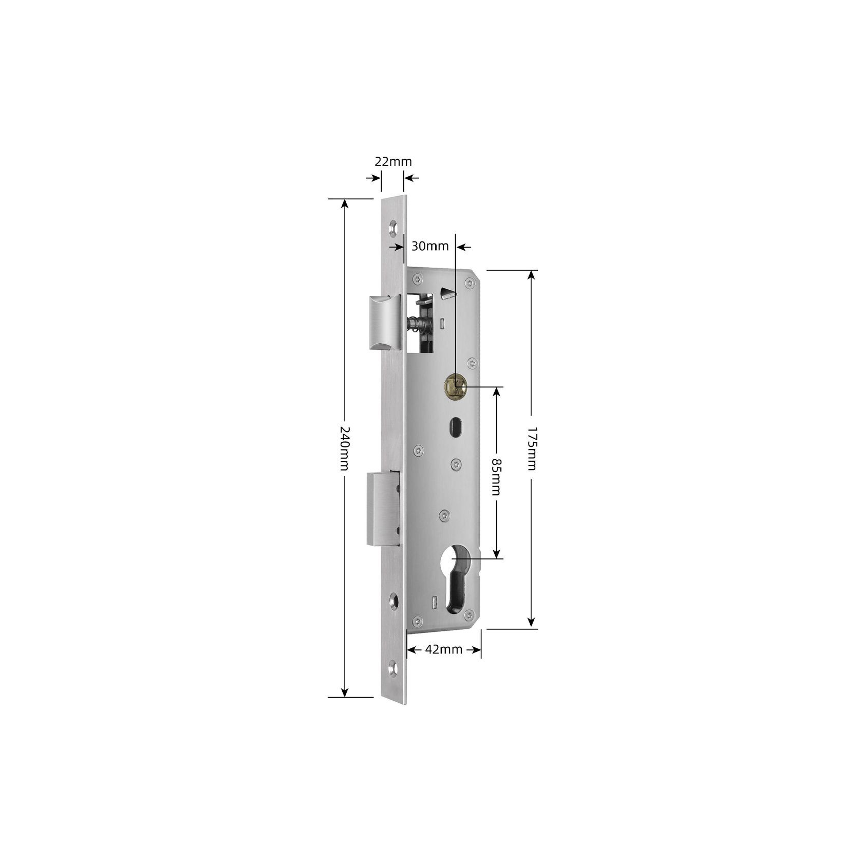 Schlage Artus Narrow Profile Smart Lock gallery detail image