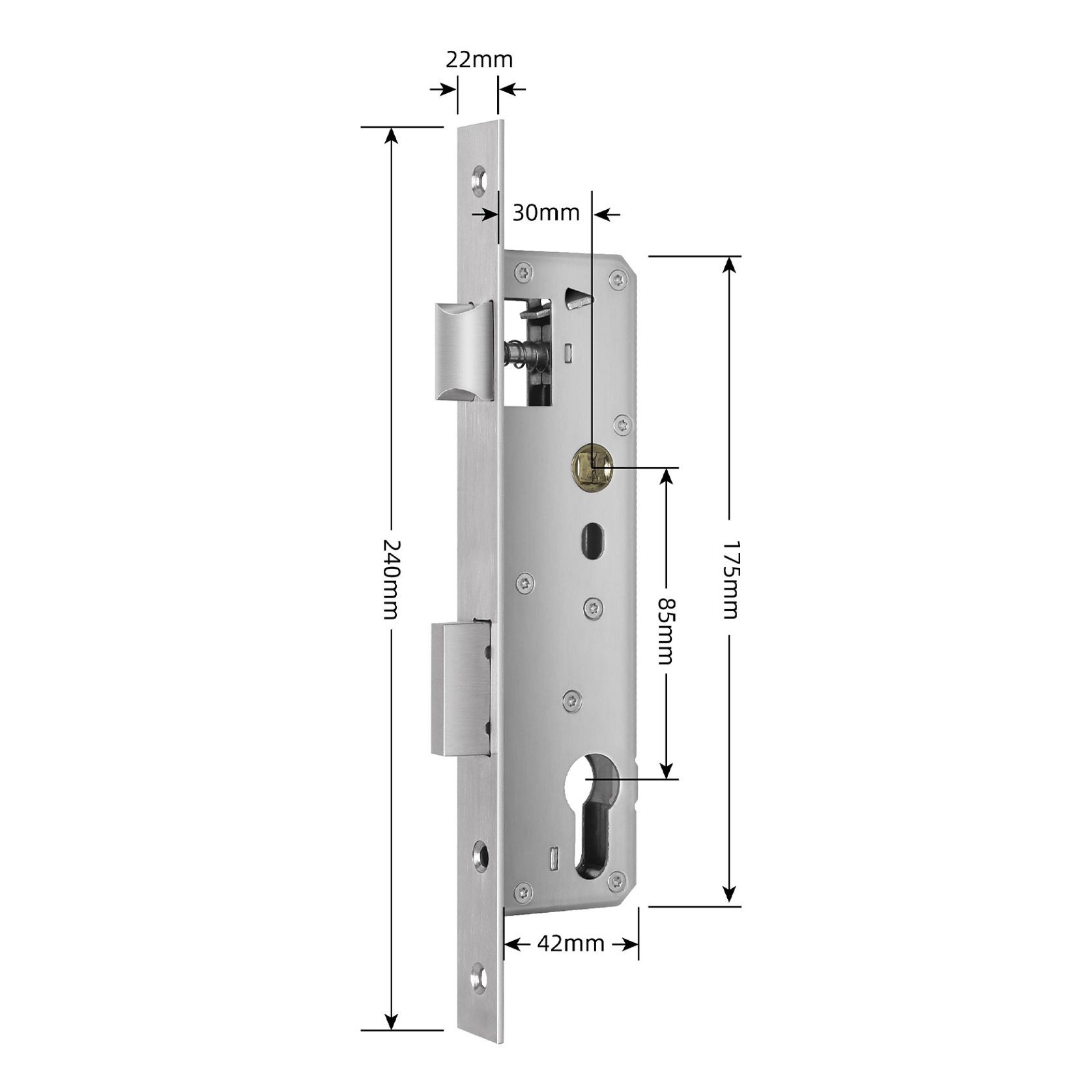 Schlage Artus Narrow Profile Smart Lock gallery detail image