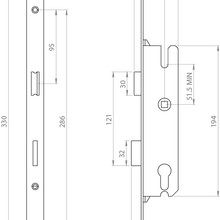 Schlage Artus Narrow Profile Smart Lock gallery detail image