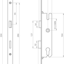 Schlage Artus Narrow Profile Smart Lock gallery detail image