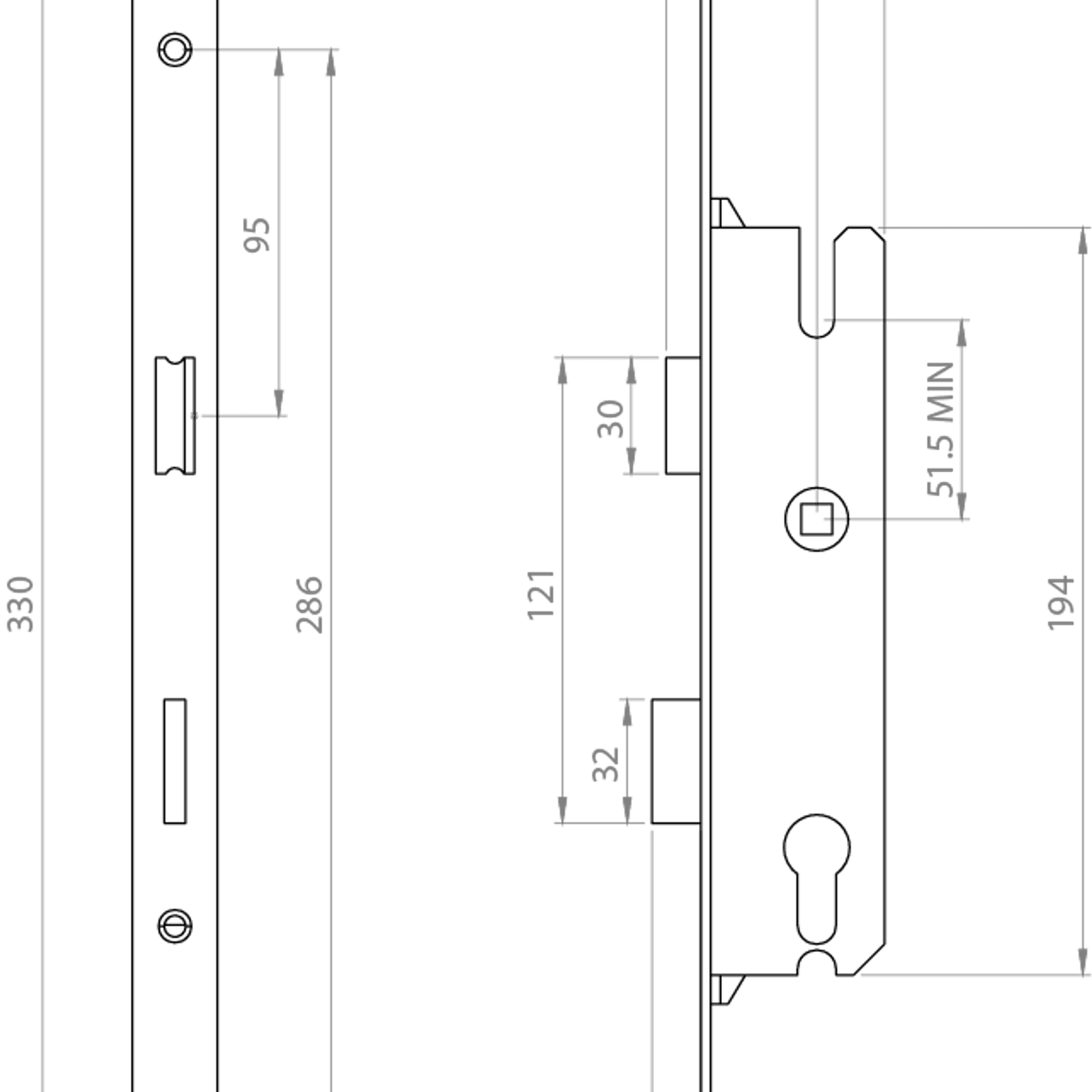 Schlage Artus Narrow Profile Smart Lock gallery detail image