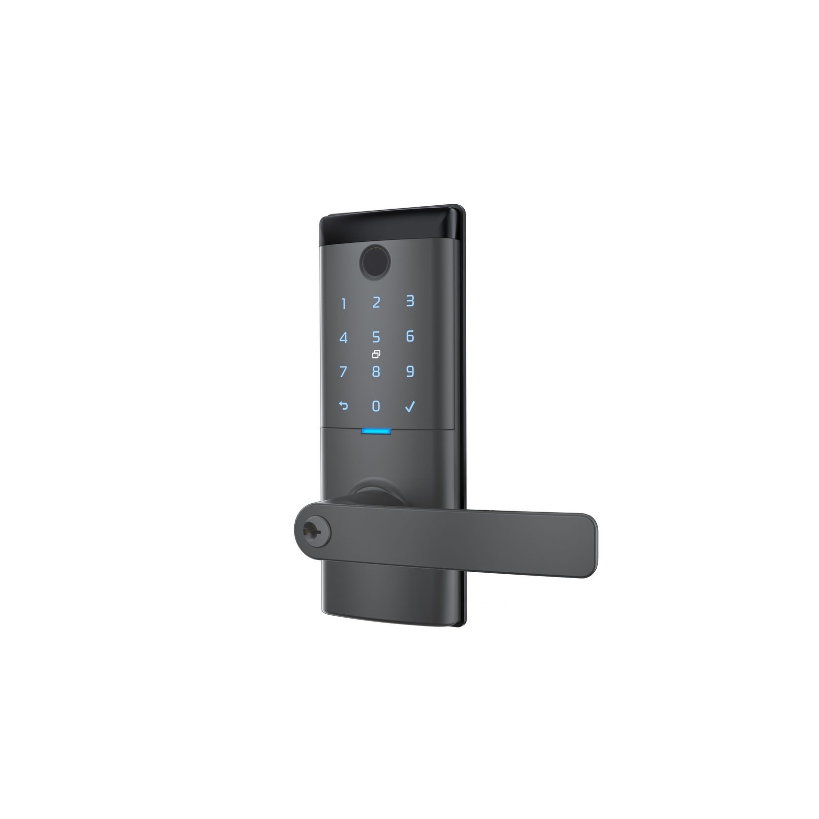 Schlage Ascent Series Smart Entrance Lever gallery detail image