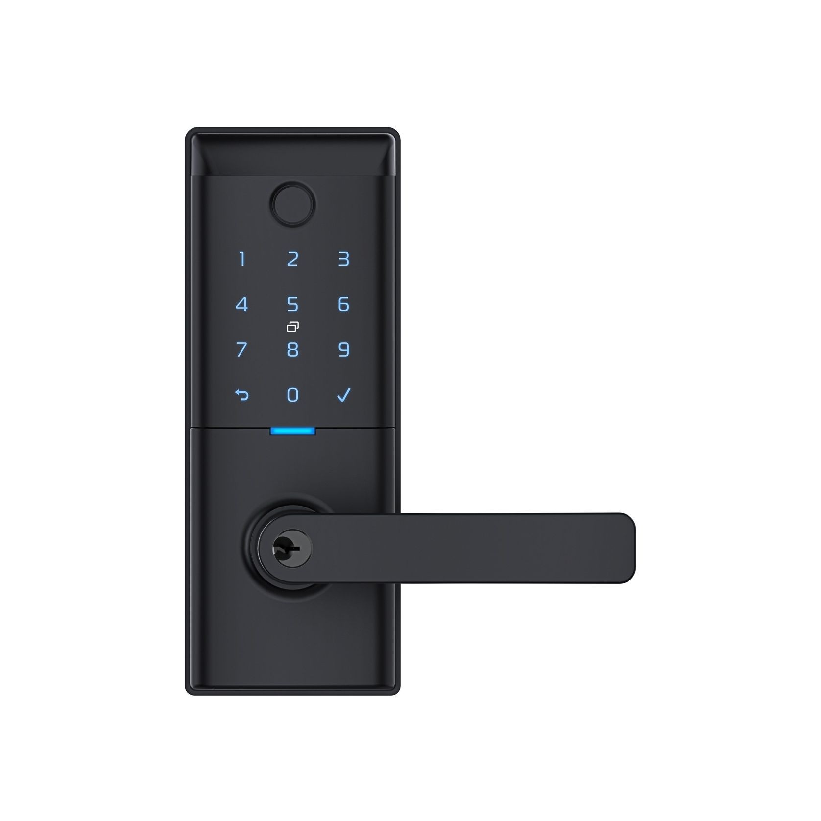 Schlage Ascent Series Smart Entrance Lever gallery detail image