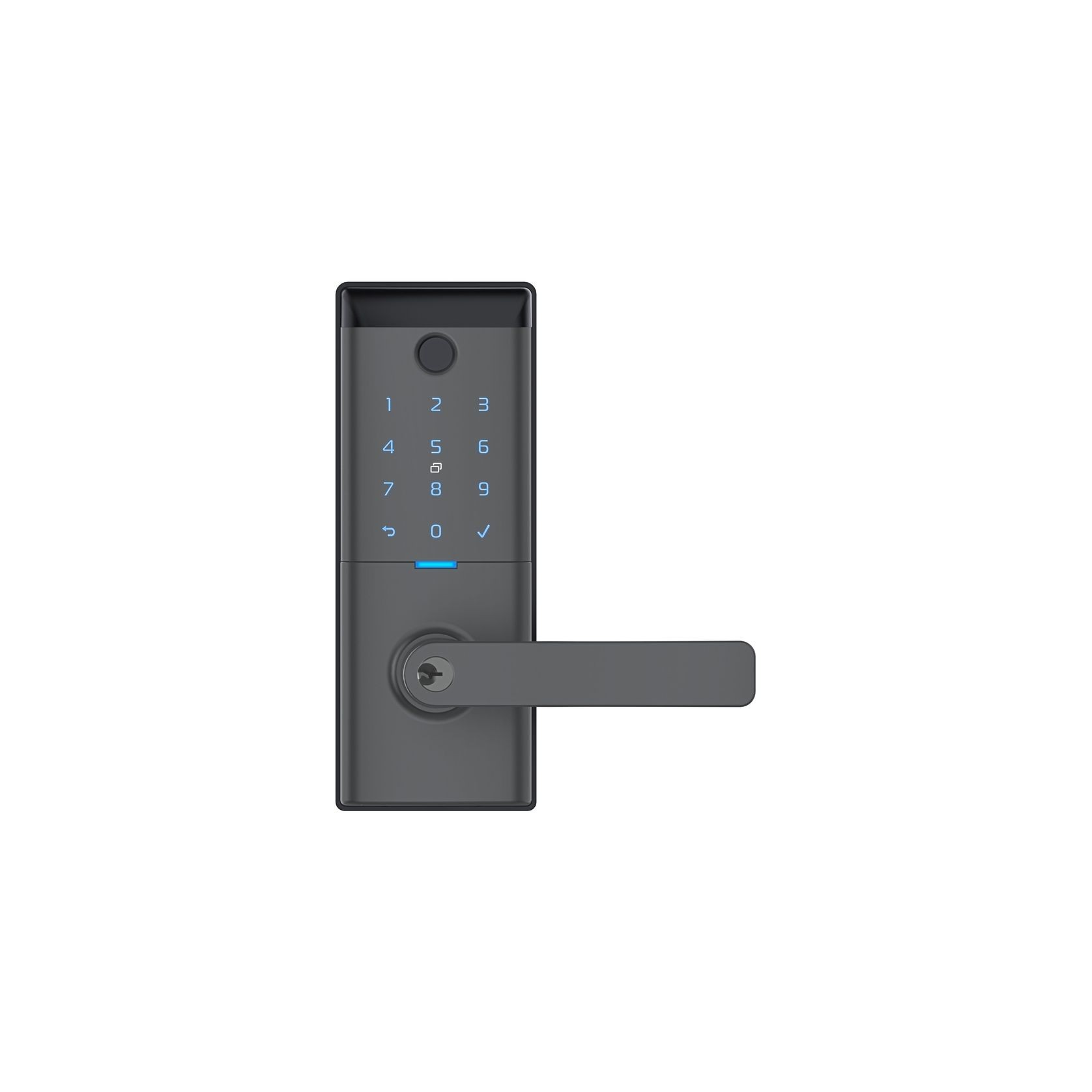 Schlage Ascent Series Smart Entrance Lever gallery detail image