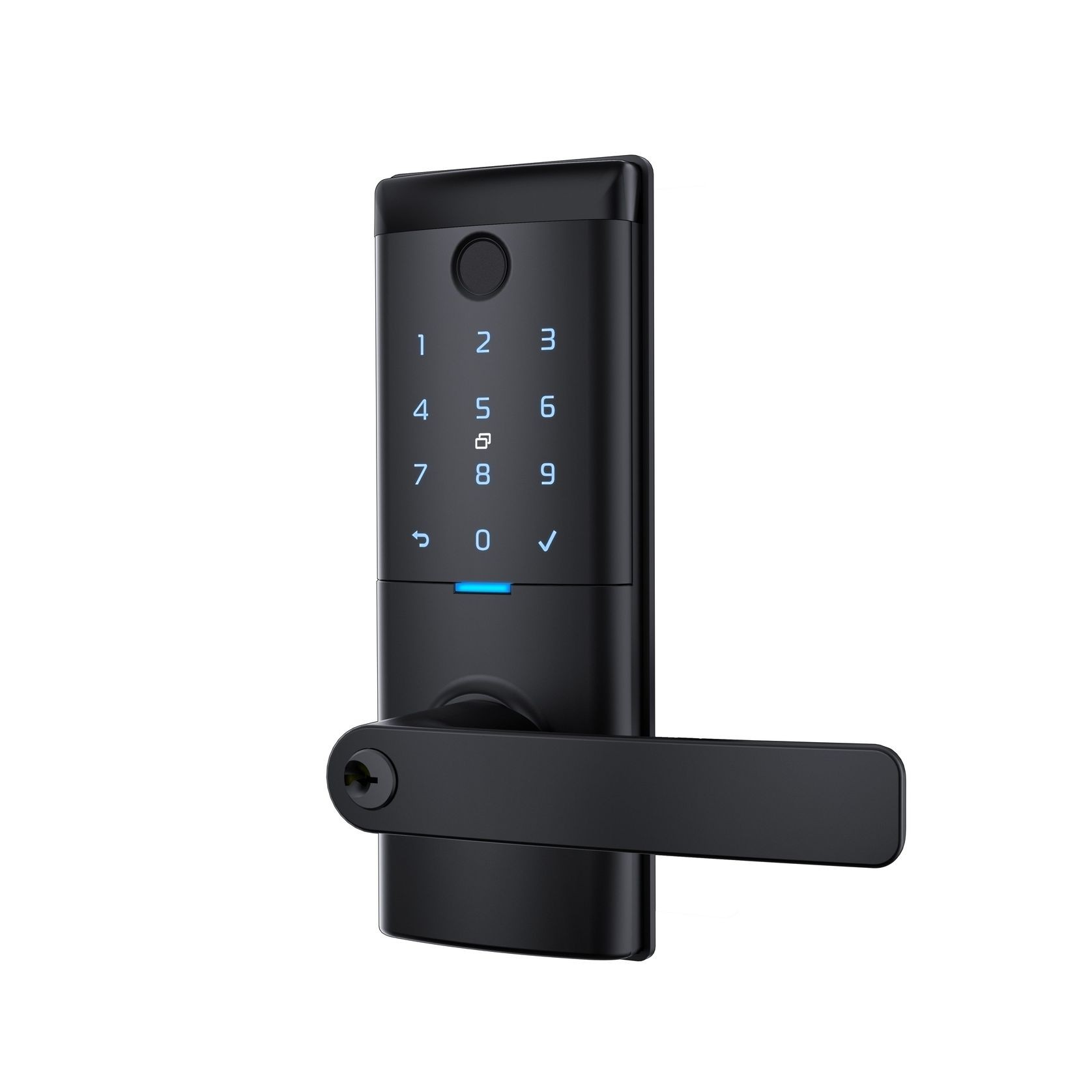 Schlage Ascent Series Smart Entrance Lever gallery detail image