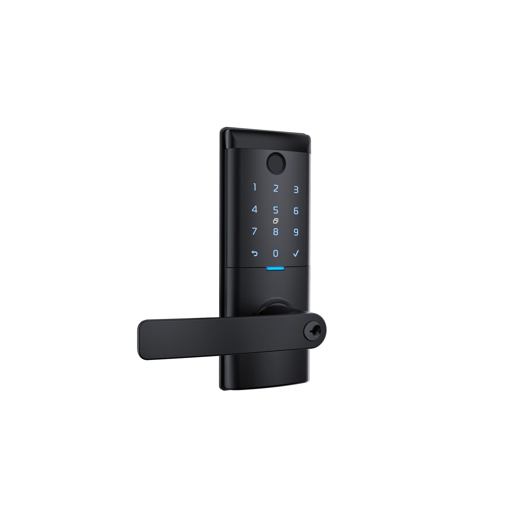 Schlage Ascent Series Smart Entrance Lever gallery detail image