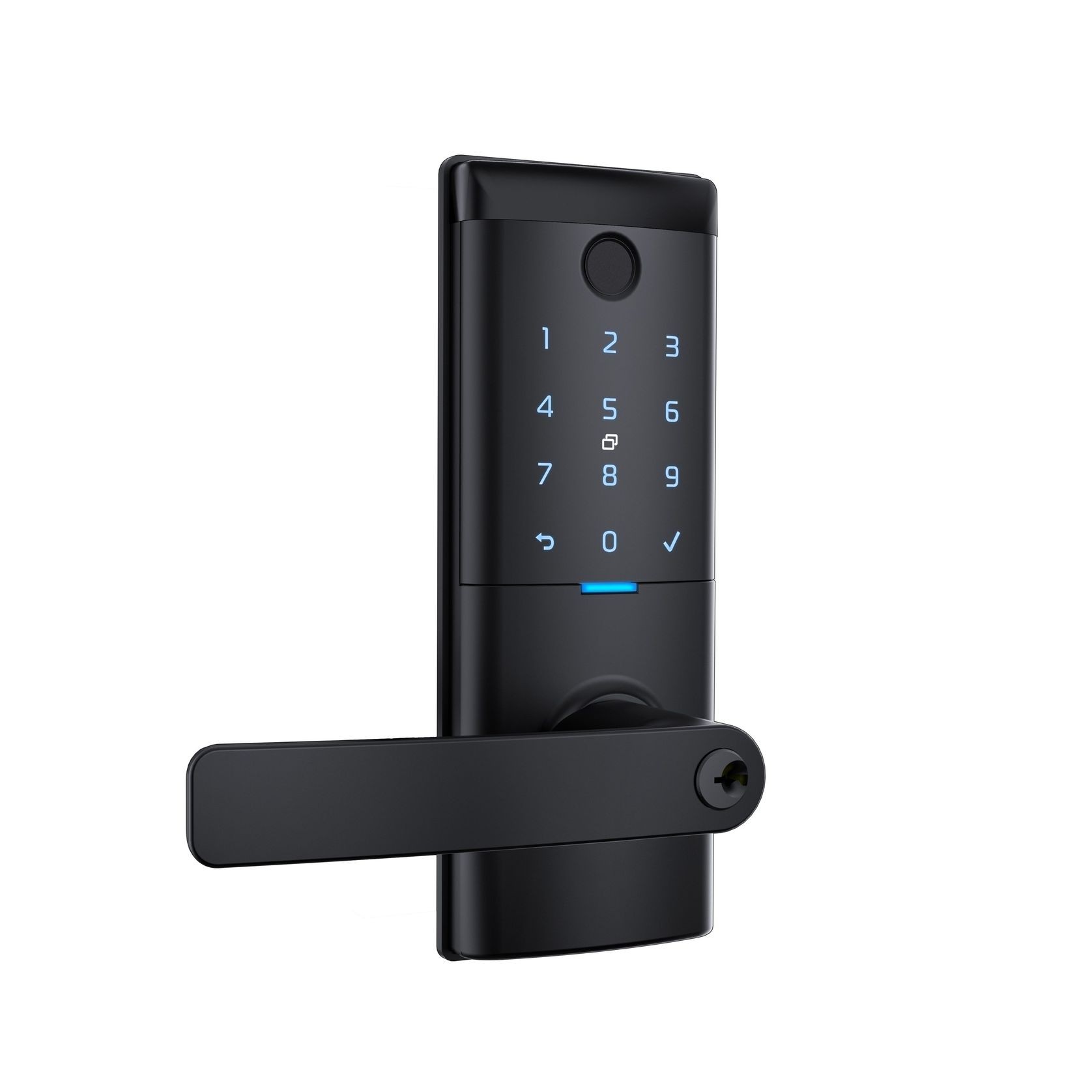 Schlage Ascent Series Smart Entrance Lever gallery detail image