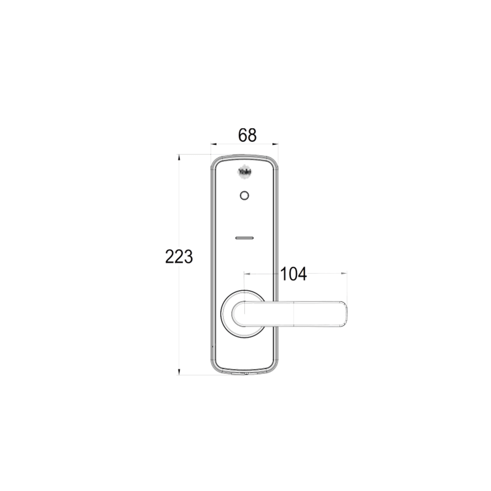 Yale Unity Entrance Lock gallery detail image