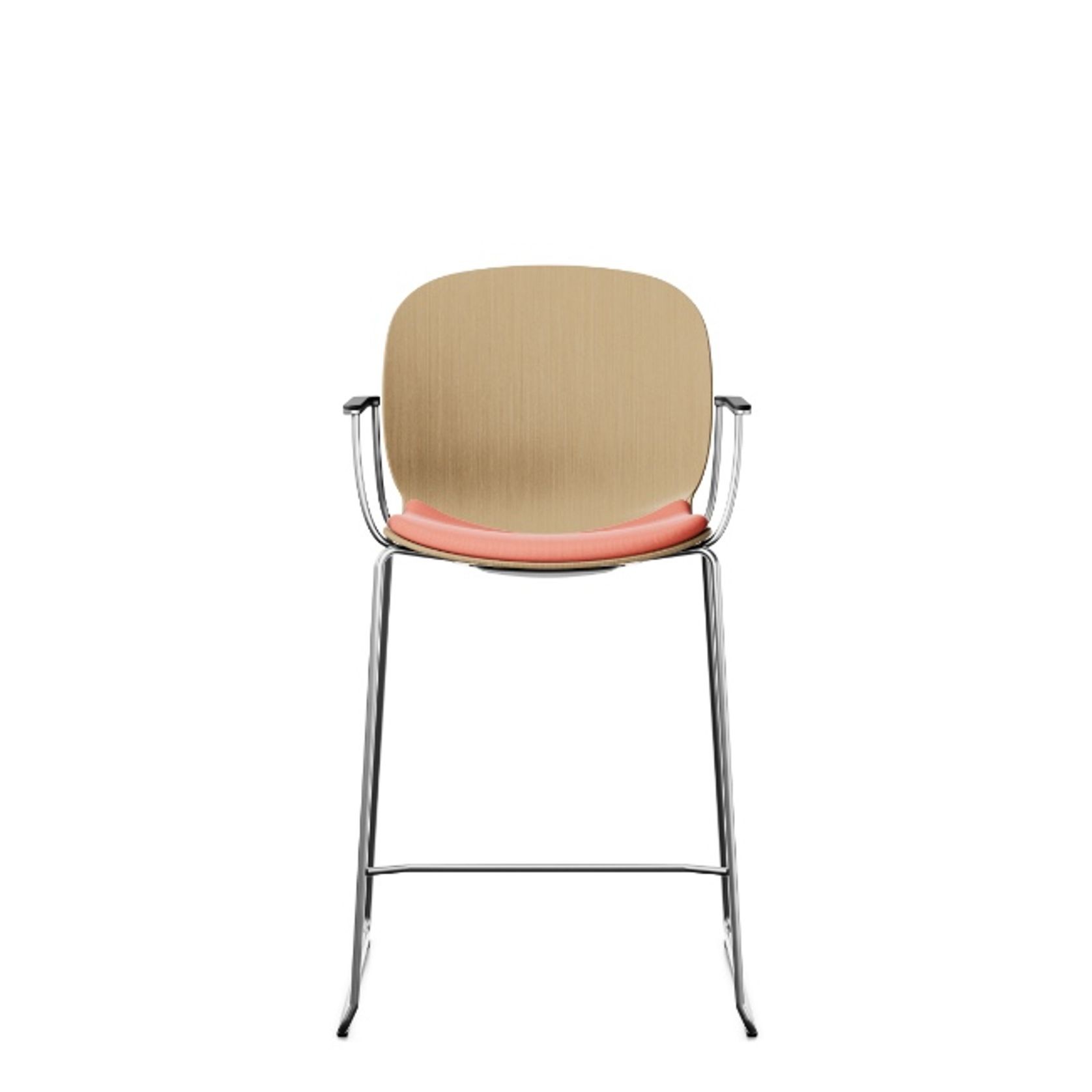 Profim Noor Up 6095S Veneer Chair With Seat Upholstery gallery detail image