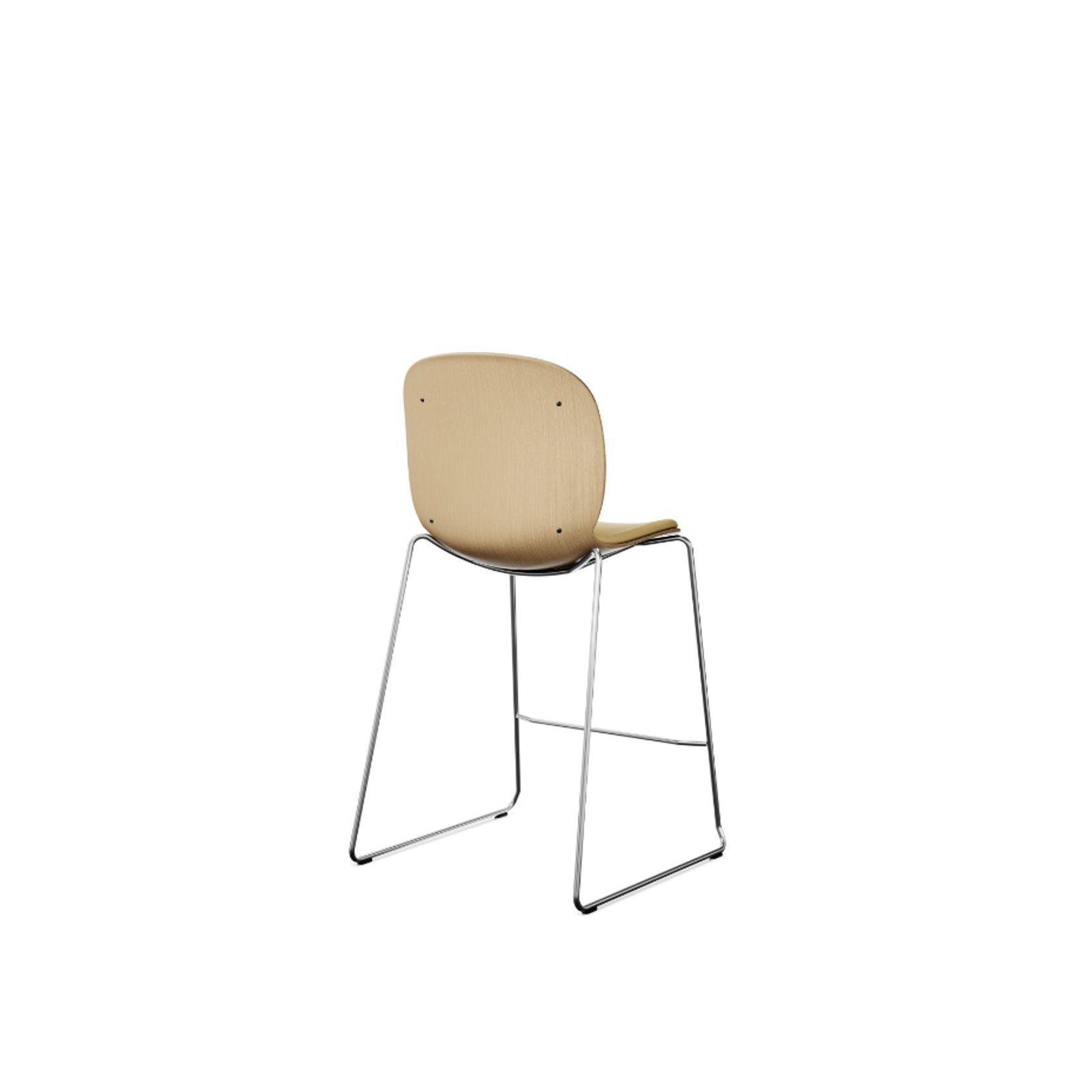 Profim Noor Up 6095SB Veneer Chair With Seat and Back Upholstery gallery detail image