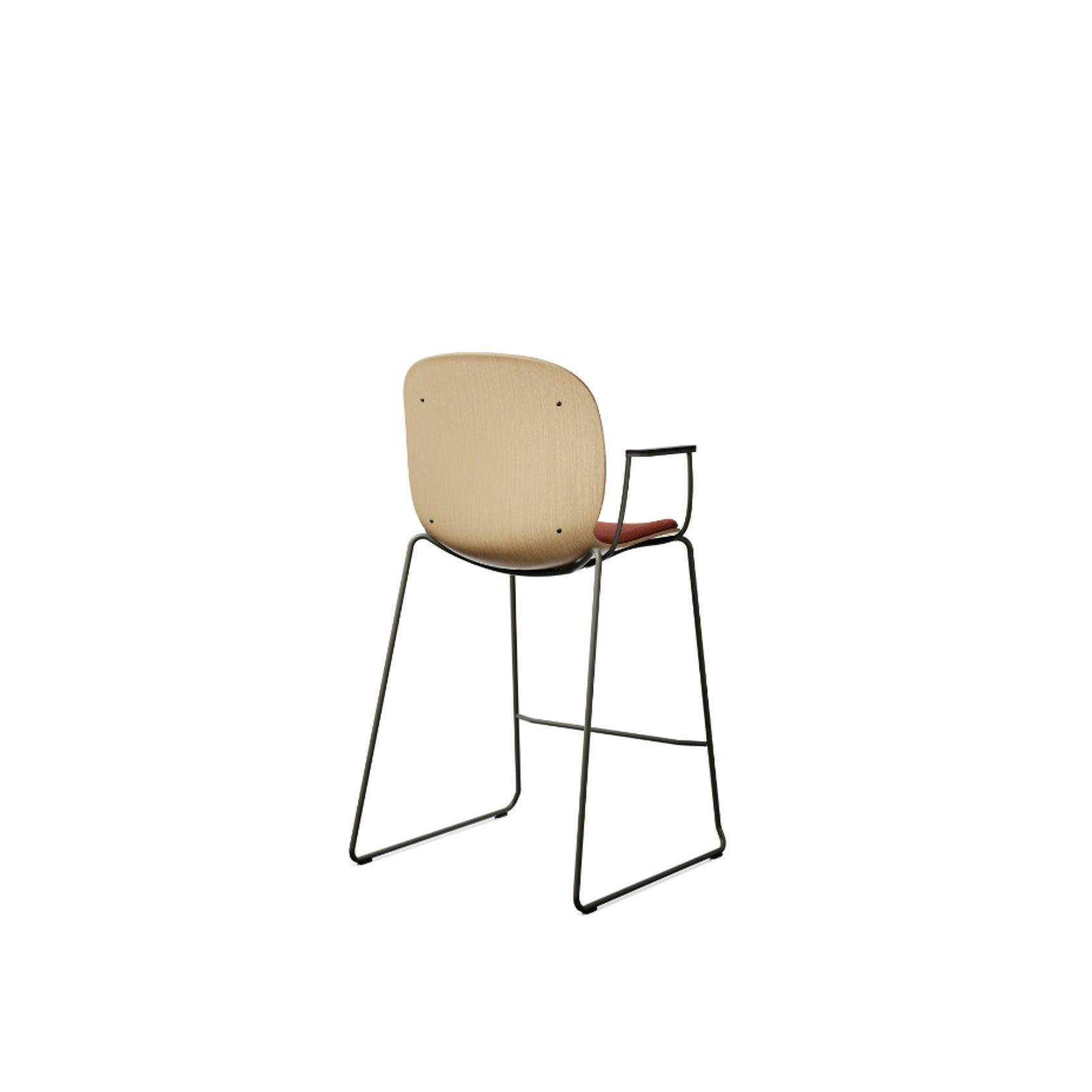 Profim Noor Up 6095SB Veneer Chair With Seat and Back Upholstery gallery detail image