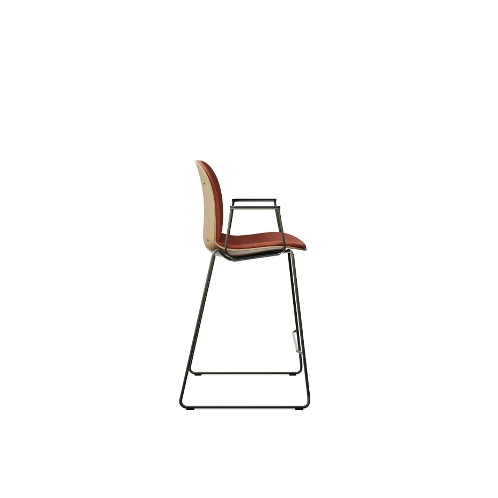 Profim Noor Up 6095SB Veneer Chair With Seat and Back Upholstery gallery detail image