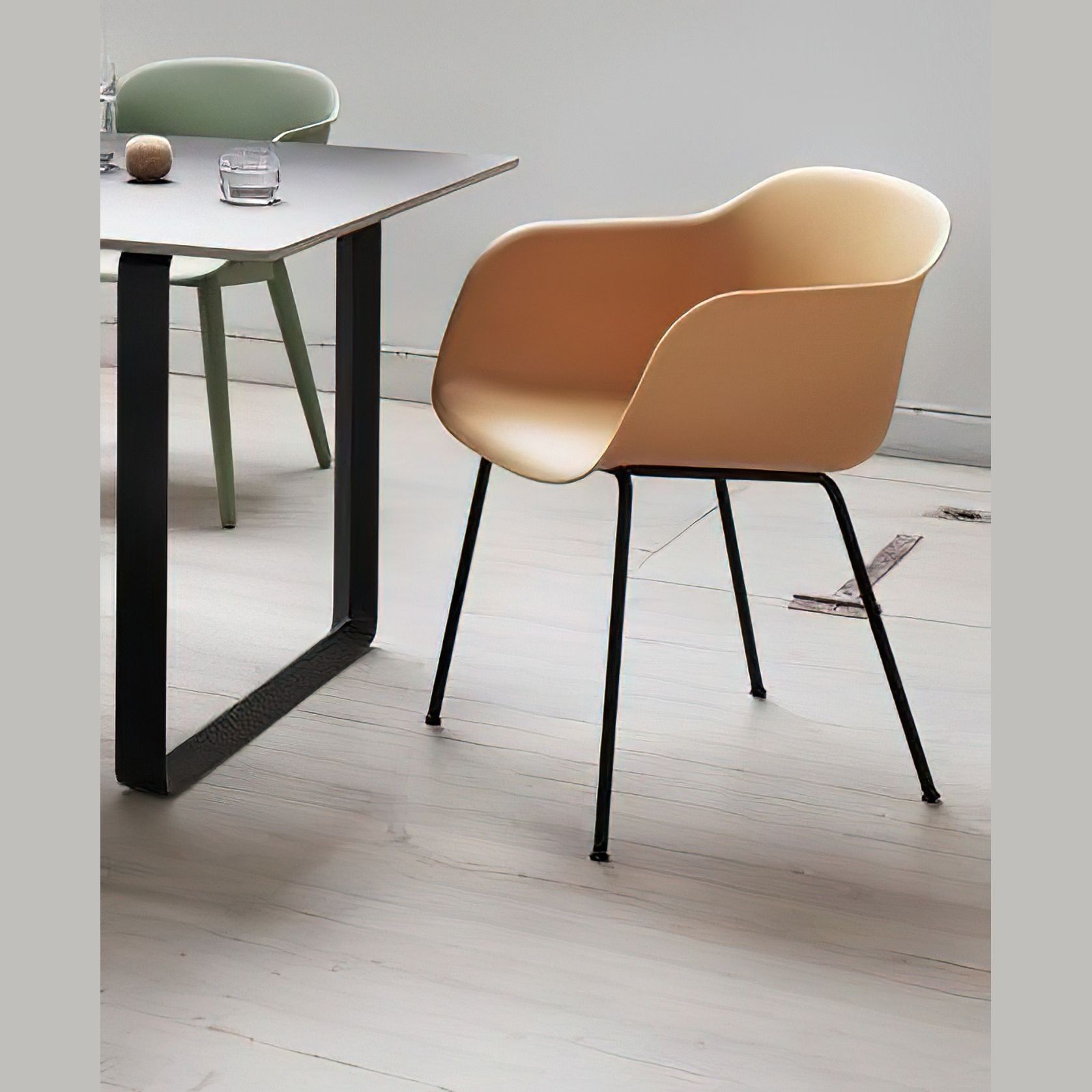 Fiber Armchair Sled Base Chair by Muuto gallery detail image