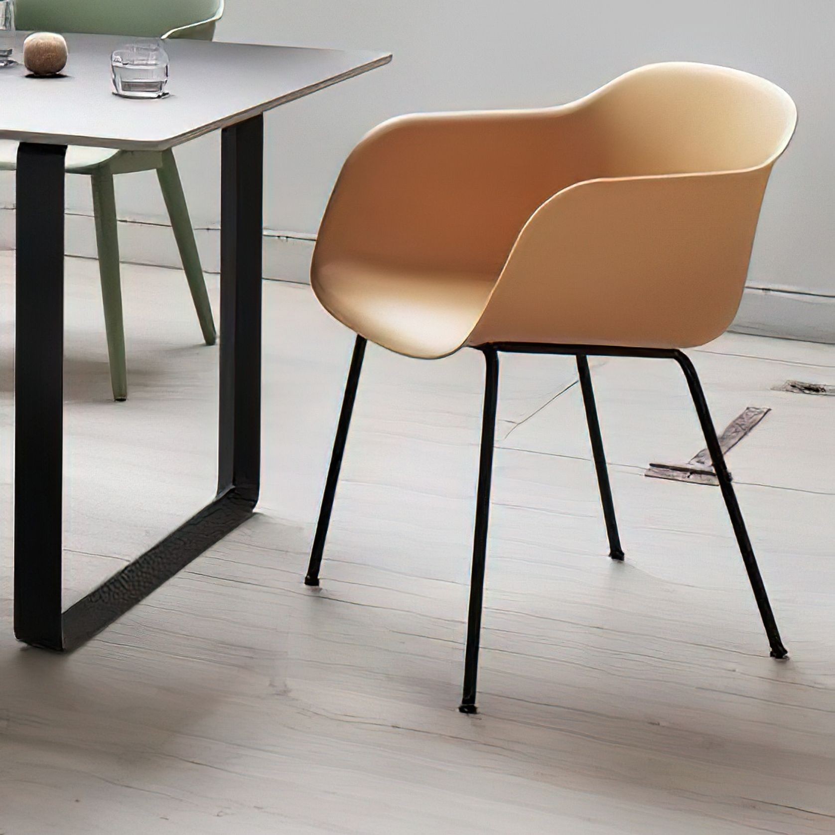 Fiber Armchair Sled Base Chair by Muuto gallery detail image