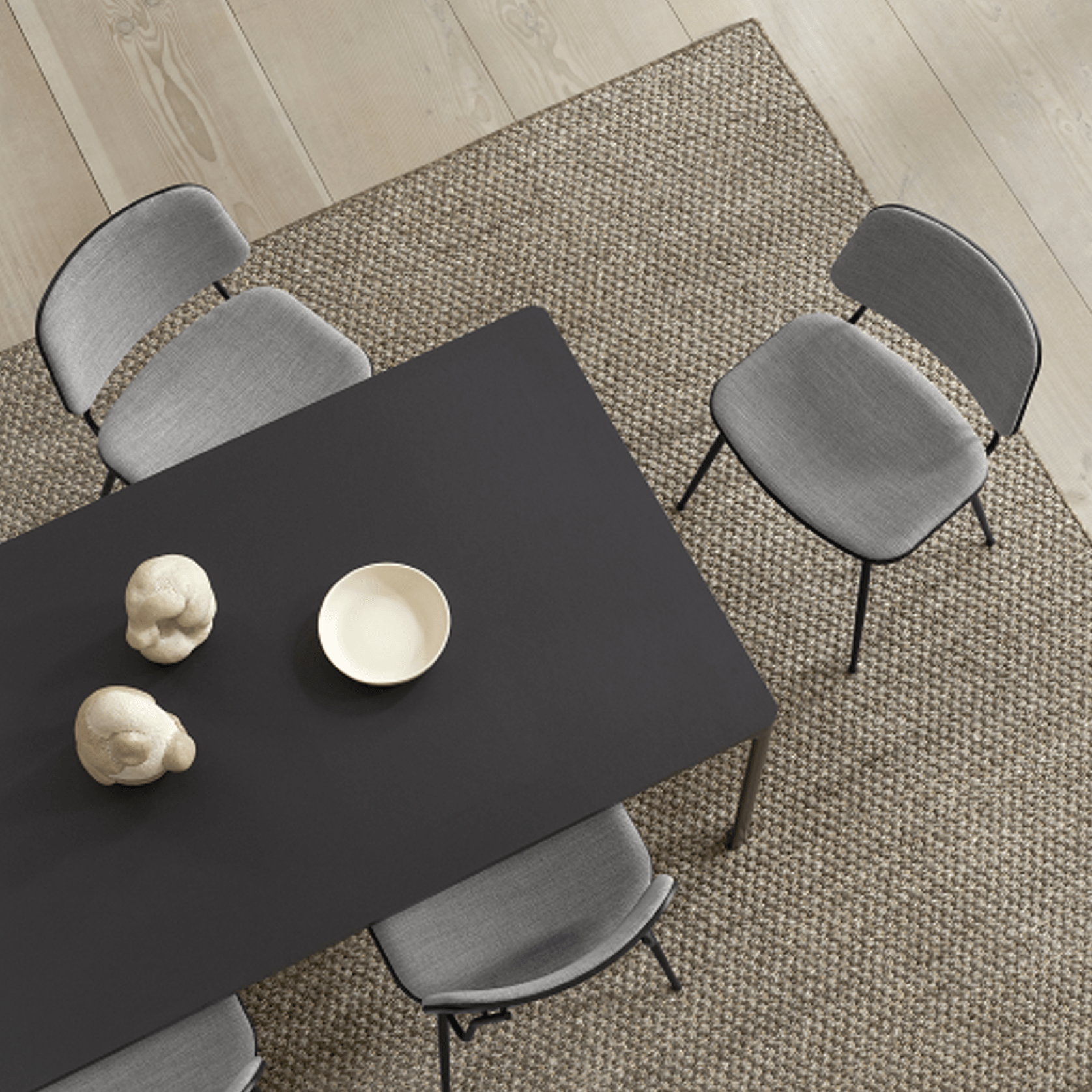 Søborg Chair Steel Frame Upholstered by Fredericia gallery detail image