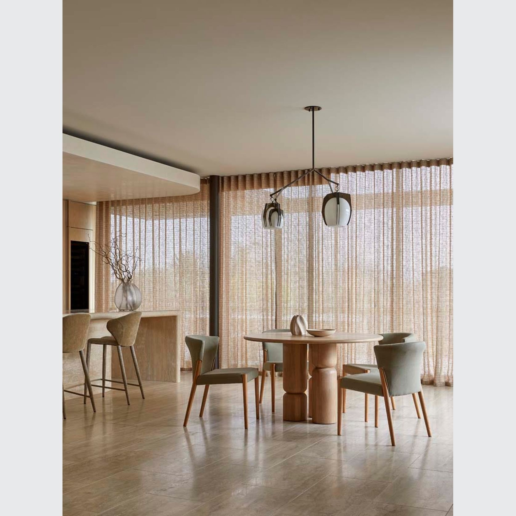 Ronda Upholstered Dining Chair gallery detail image