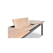 Barcelona Extension Outdoor Table & Sevilla Teak Chairs gallery detail image