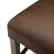 Crane Leather Barstool - Brown gallery detail image