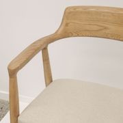 Ealing Dining Chair Natural Linen gallery detail image