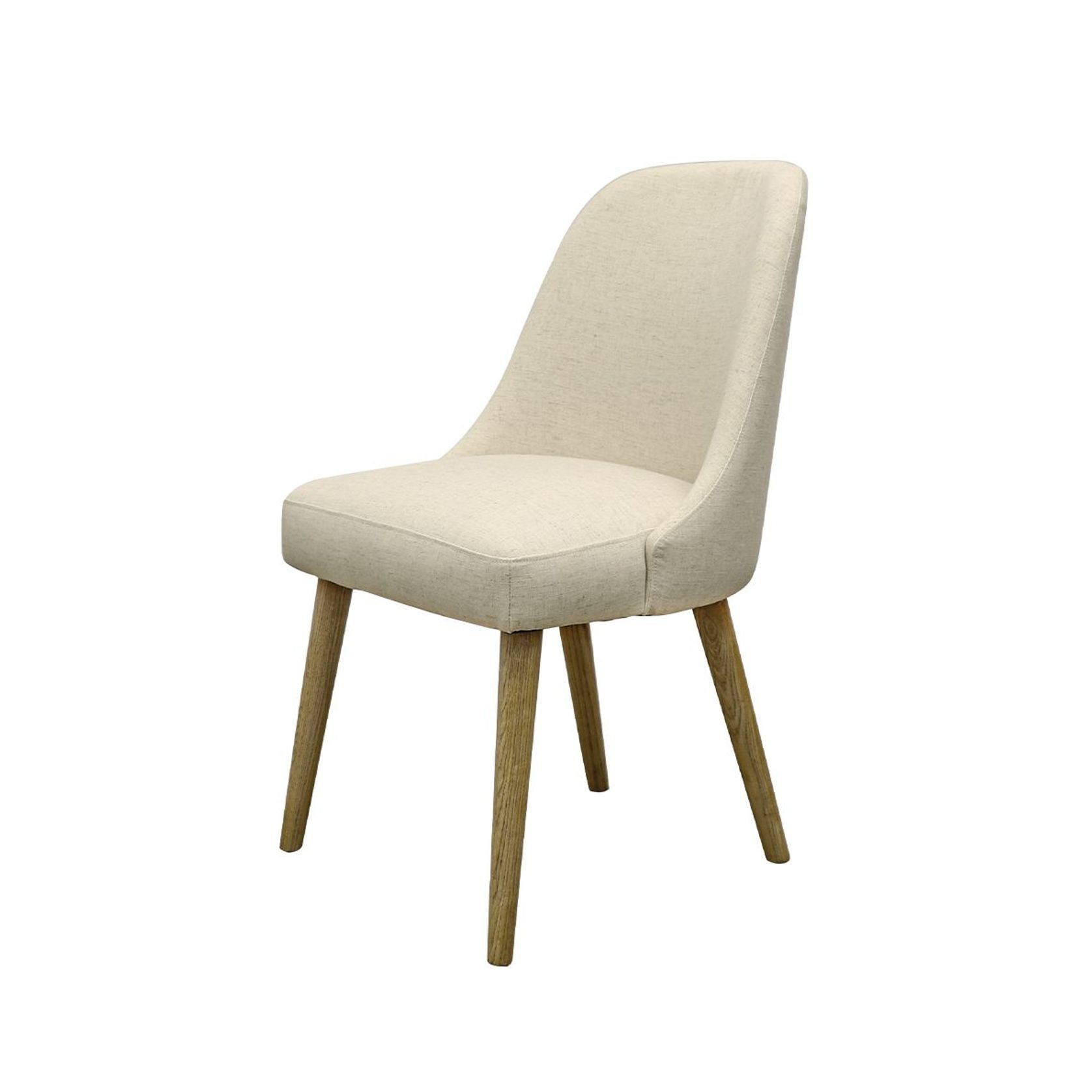 Genoa Dining Chair Natural Linen gallery detail image