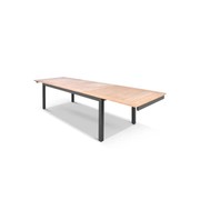 Barcelona Extension Outdoor Table & Sevilla Teak Chairs gallery detail image