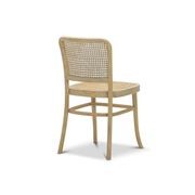 Prague Solid Teak Bentwood Cane Dining Chair | Natural | Set of 2 gallery detail image