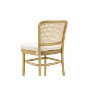 Prague Dining Chair | Cream Boucle & Natural | Set of 2 gallery detail image