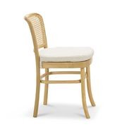 Prague Dining Chair | Cream Boucle & Natural | Set of 2 gallery detail image
