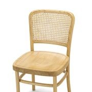 Prague Dining Chair | Cream Boucle & Natural | Set of 2 gallery detail image