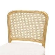 Prague Dining Chair | Cream Boucle & Natural | Set of 2 gallery detail image