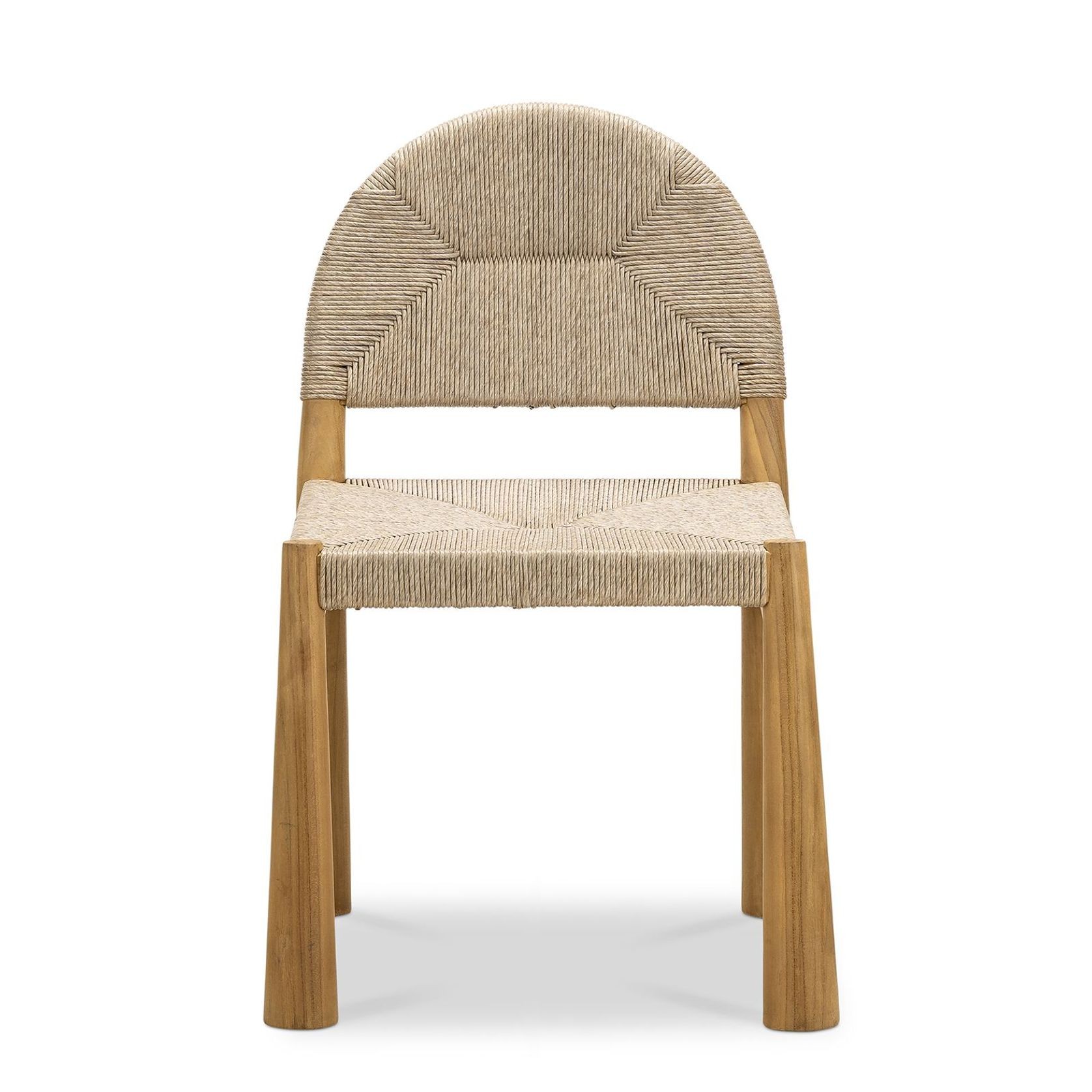 Caliste Woven Rope Arch Dining Chair | Indoor & Outdoor gallery detail image