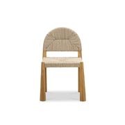 Caliste Woven Rope Arch Dining Chair | Indoor & Outdoor gallery detail image
