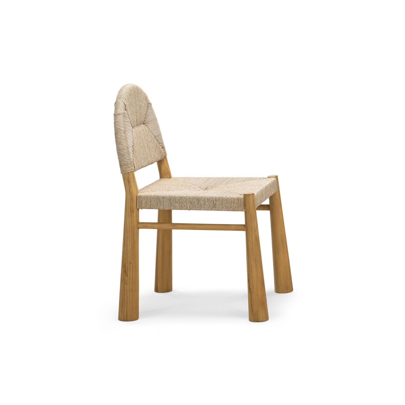 Caliste Woven Rope Arch Dining Chair | Indoor & Outdoor gallery detail image
