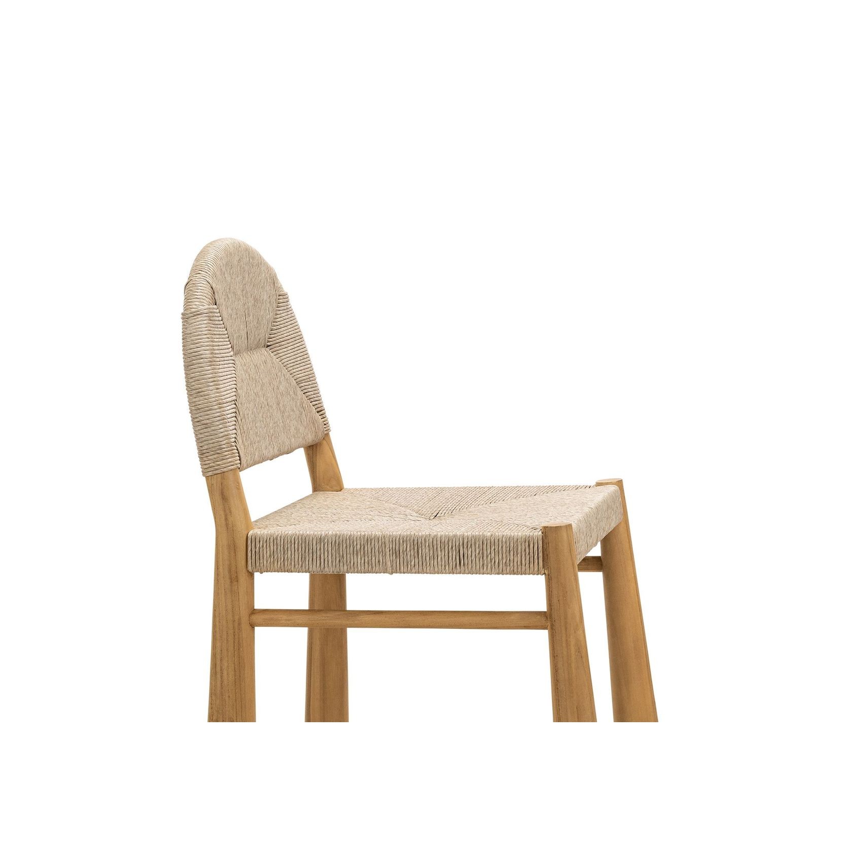 Caliste Woven Rope Arch Dining Chair | Indoor & Outdoor gallery detail image