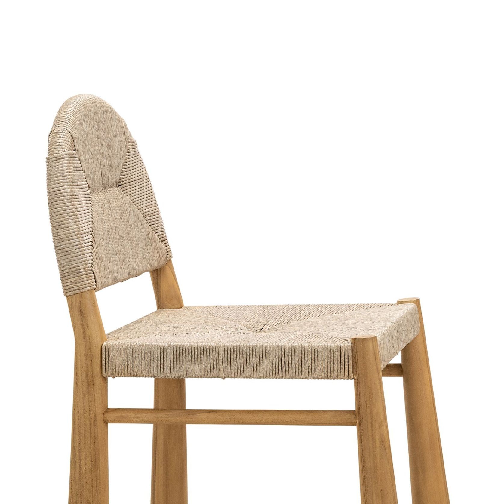 Caliste Woven Rope Arch Dining Chair | Indoor & Outdoor gallery detail image