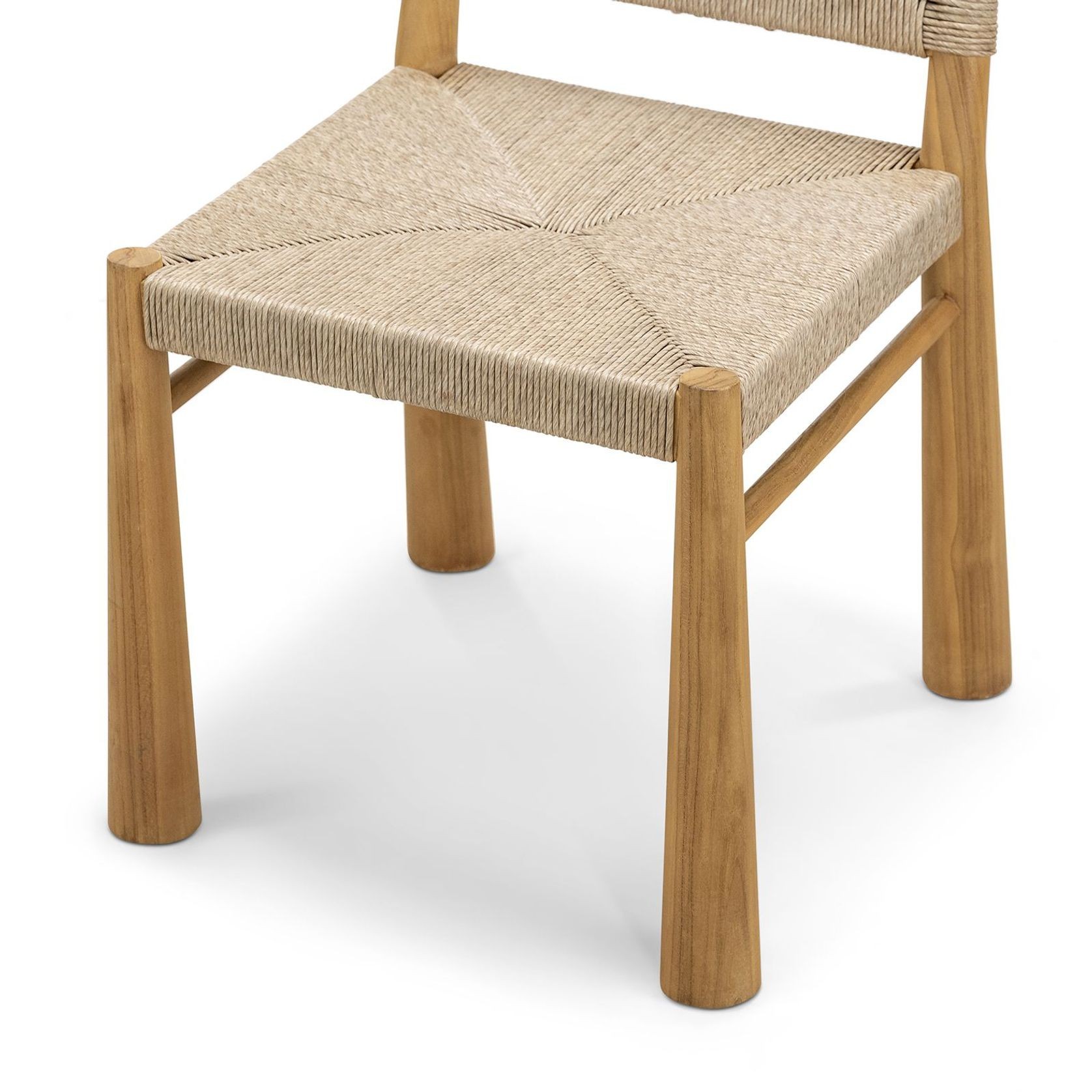 Caliste Woven Rope Arch Dining Chair | Indoor & Outdoor gallery detail image