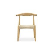 Elba Ashwood Woven Cord Dining Chair | Natural | Set of 2 gallery detail image
