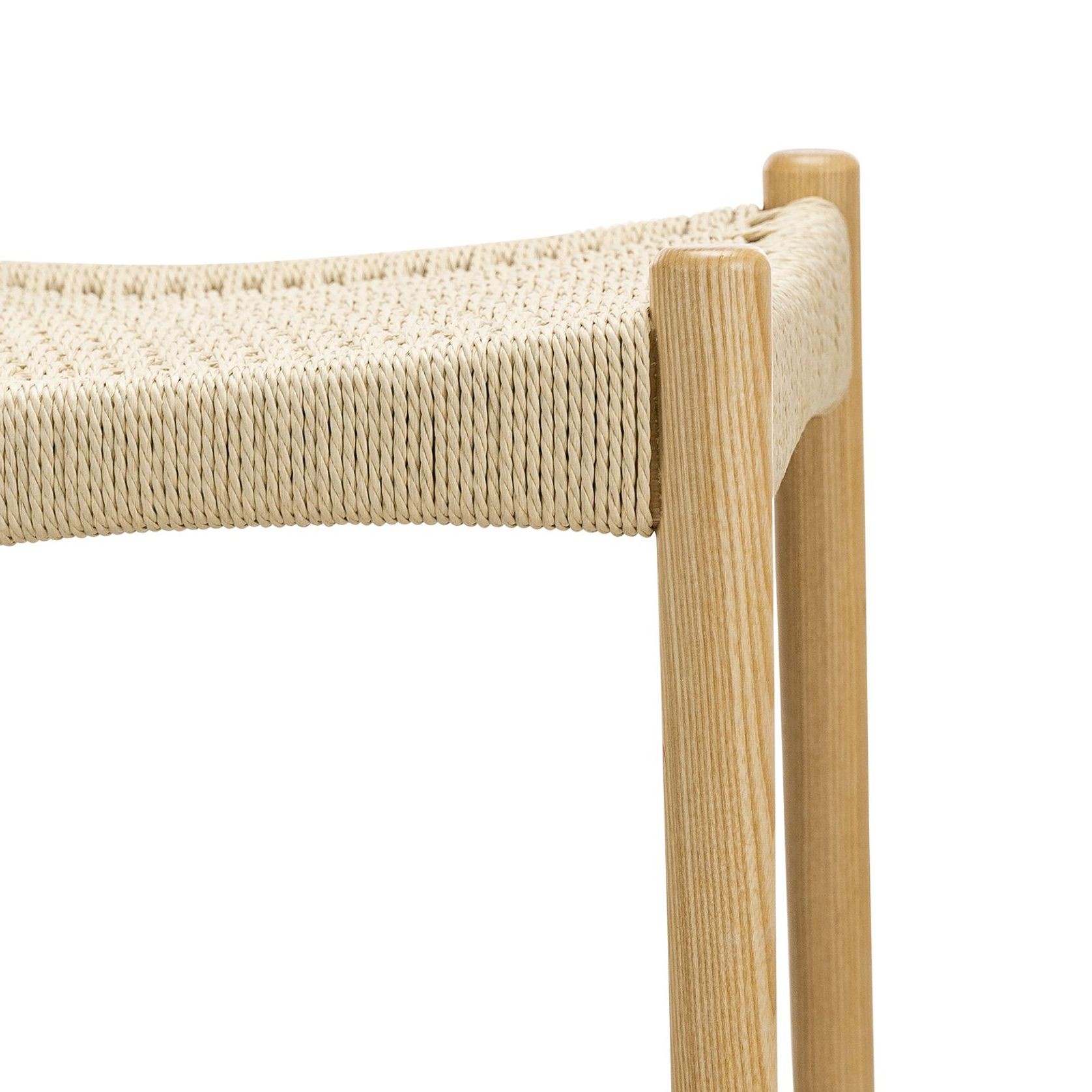 Elba Ashwood Woven Cord Dining Chair | Natural | Set of 2 gallery detail image