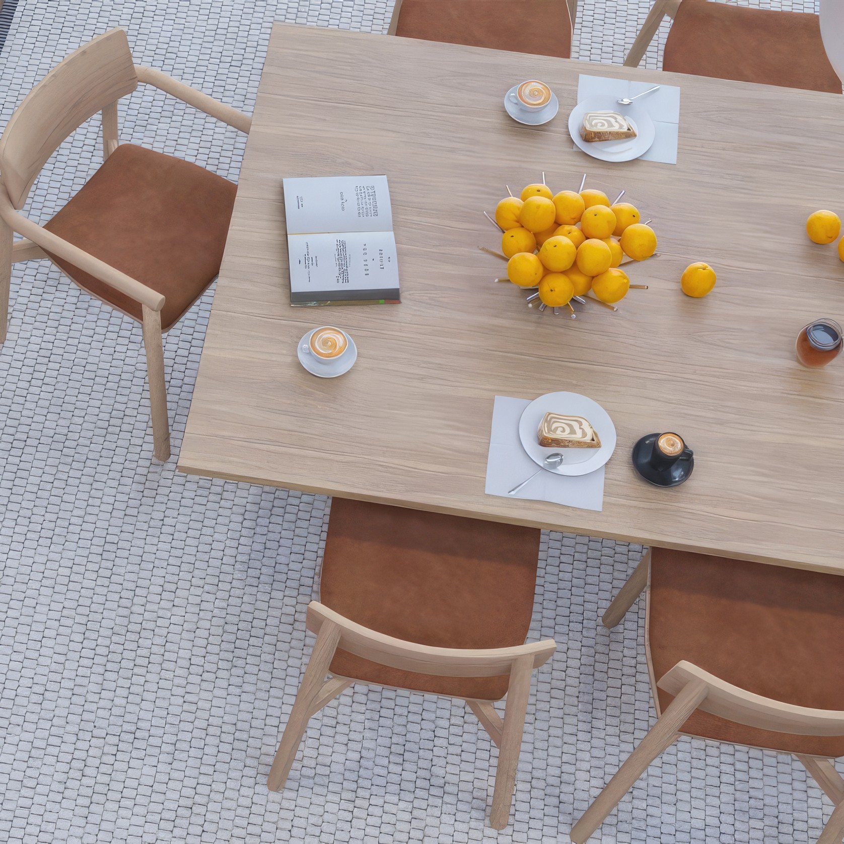 Andi Chair - Natural with Pad gallery detail image