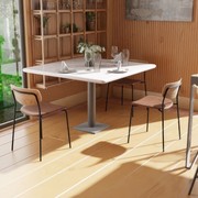 Rylie Chair - Padded Seat with Natural Backrest gallery detail image