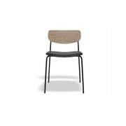 Rylie Chair - Padded Seat with Natural Backrest gallery detail image