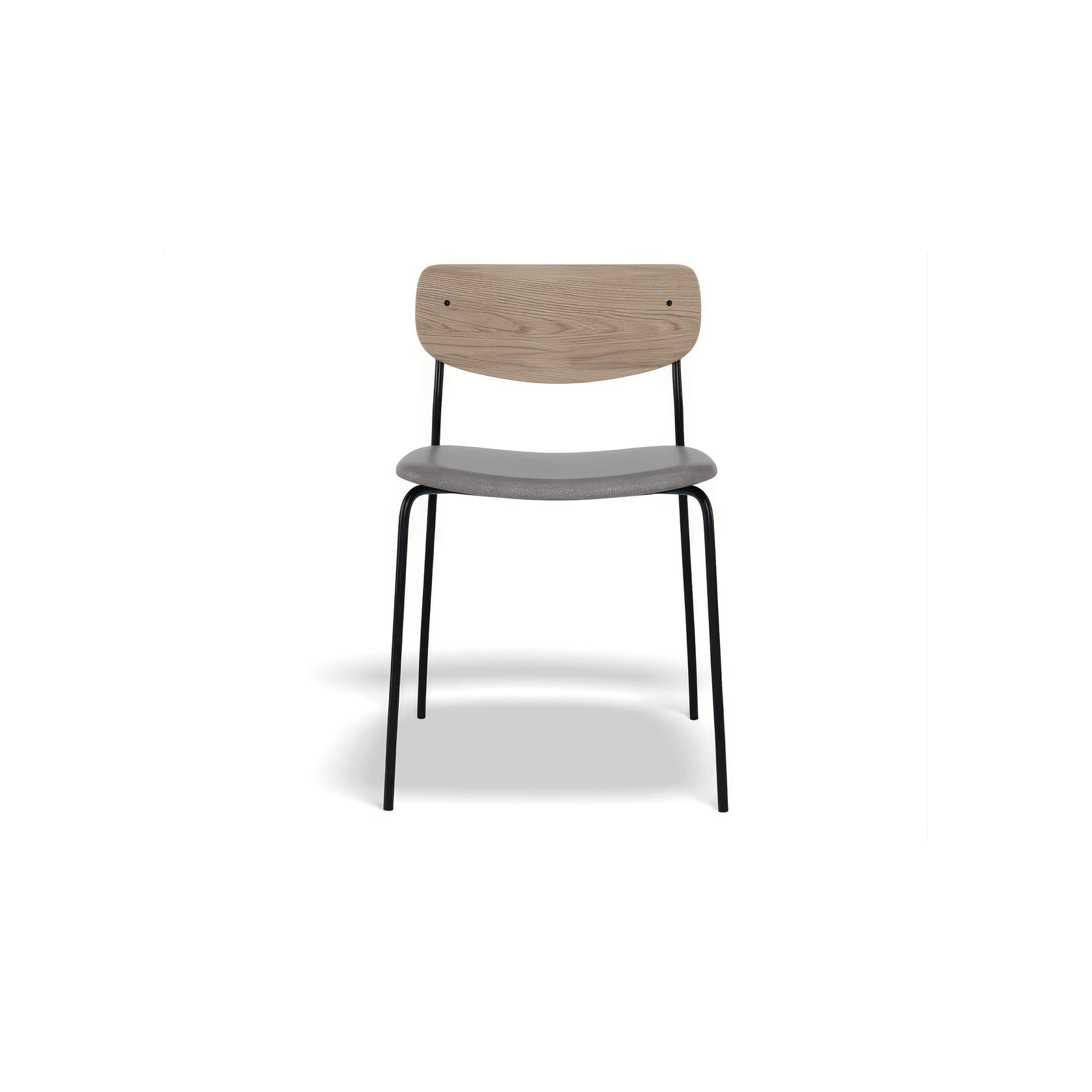 Rylie Chair - Padded Seat with Natural Backrest gallery detail image