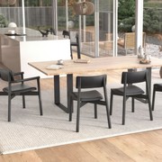 Andi Chair - Black Ash with Pad gallery detail image