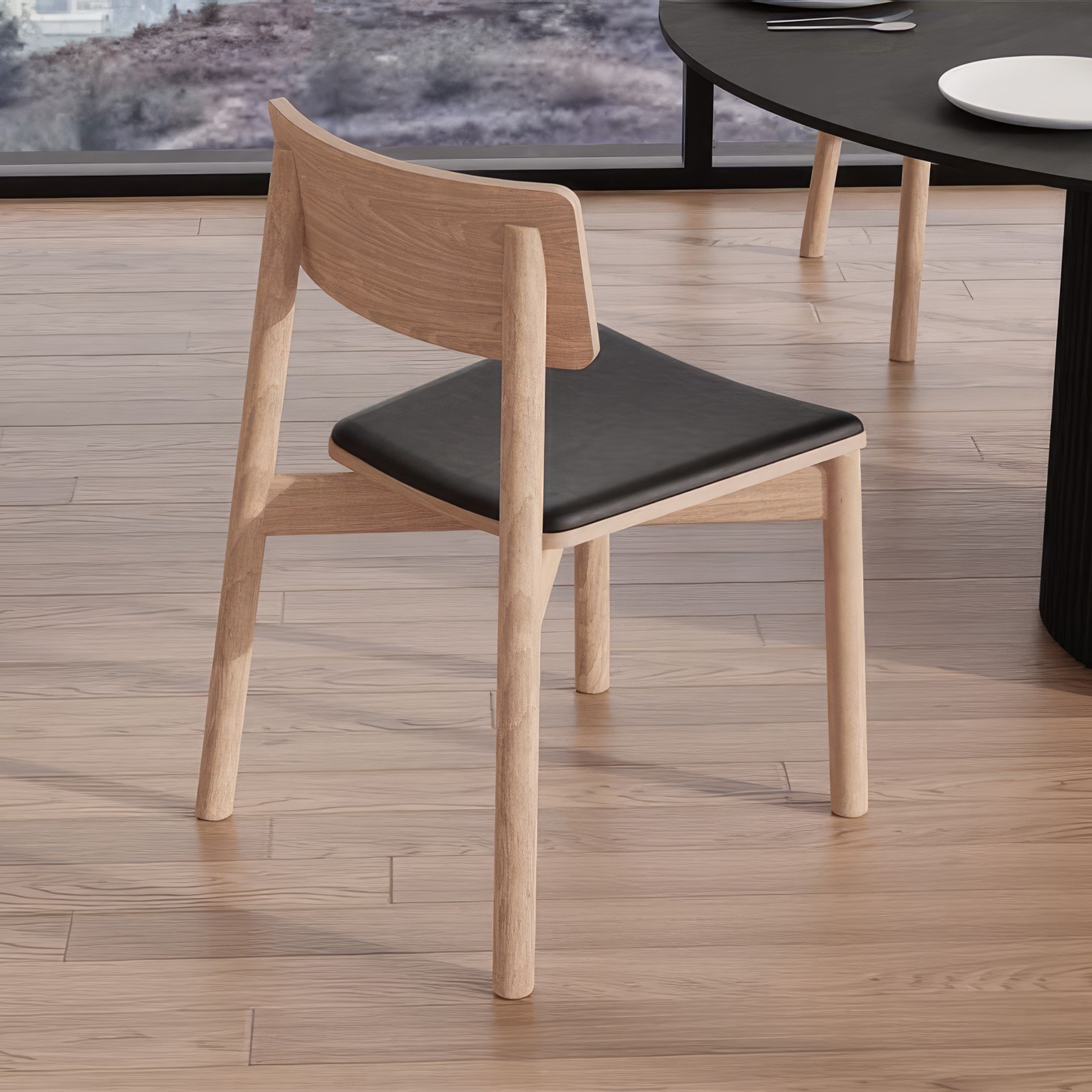 Andi Chair - Natural with Pad gallery detail image
