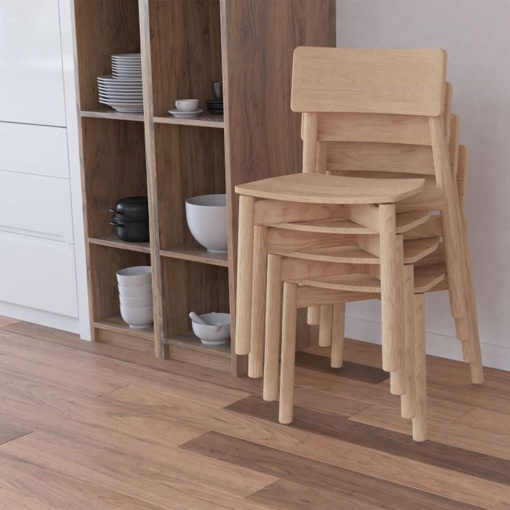 Andi Chair - Natural Ash gallery detail image