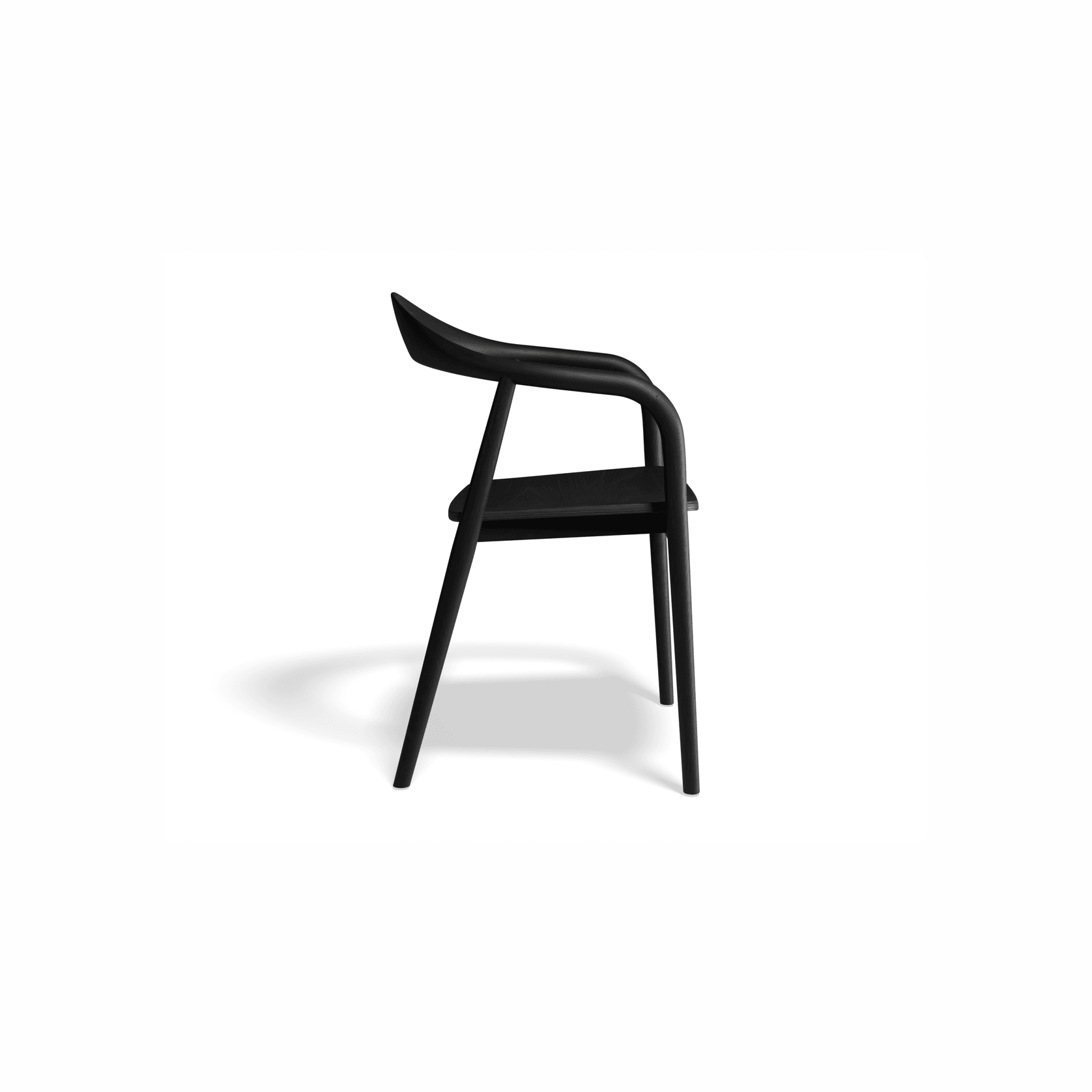 Arki Armchair - Black Ash gallery detail image