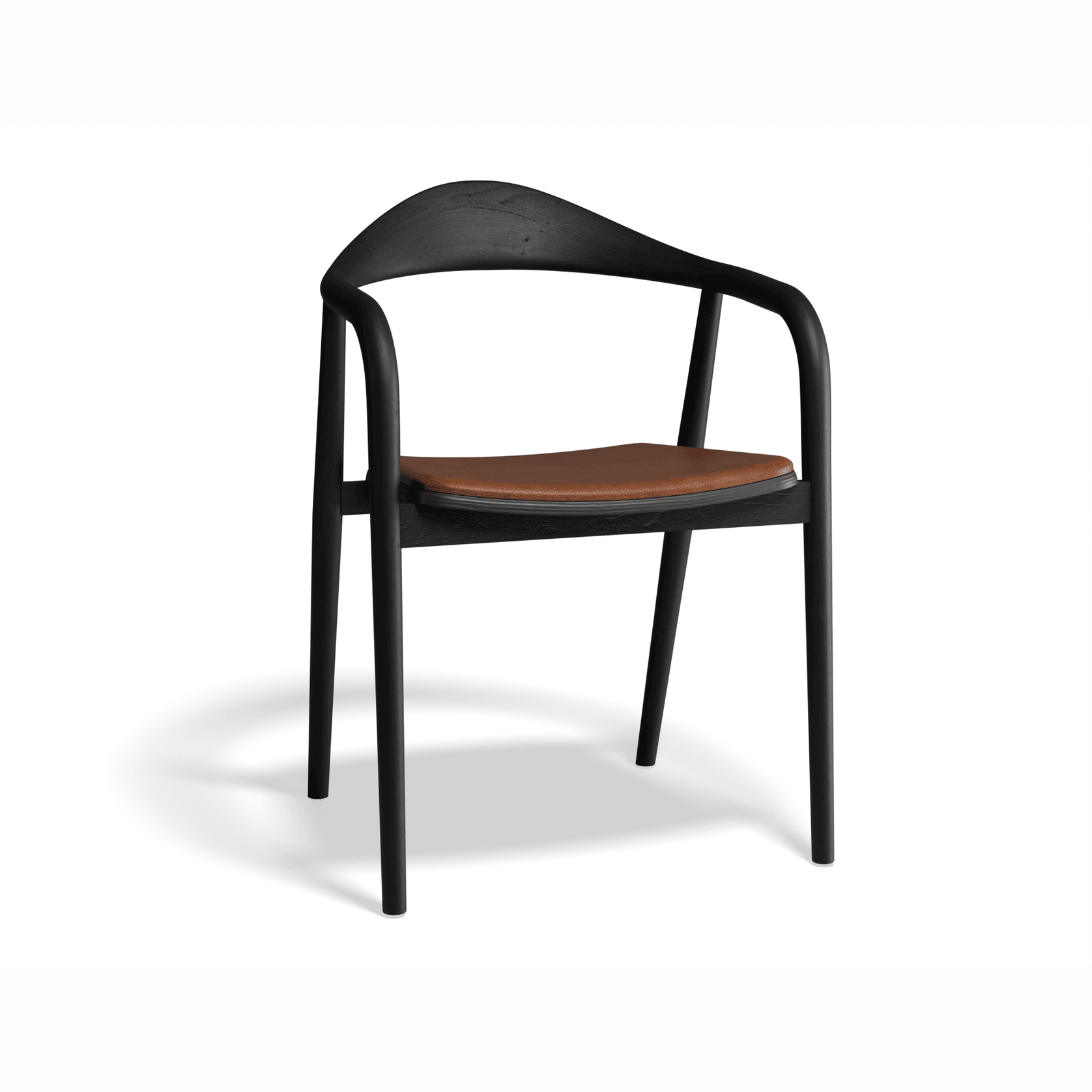 Arki Armchair - Black Ash with Pad gallery detail image